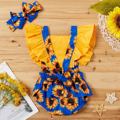 Summer fashion baby romper