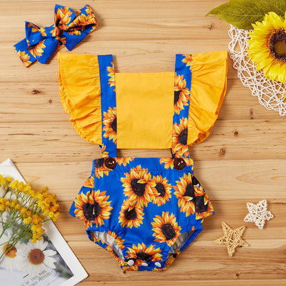 Summer fashion baby romper